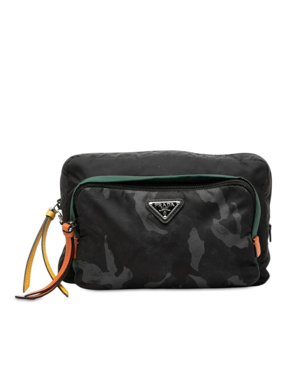Prada Tessuto Camouflage Pouch Pre- #350300P32B